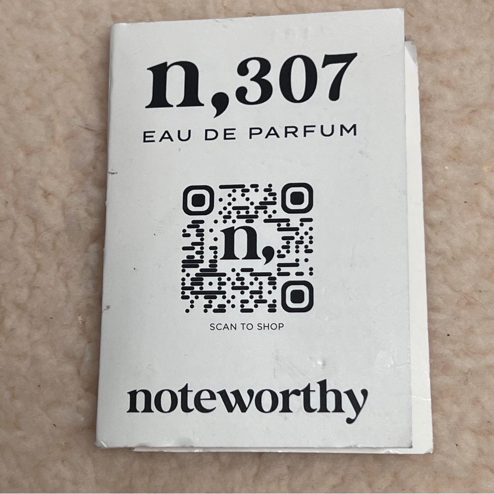 Noteworthy Sample in N,307